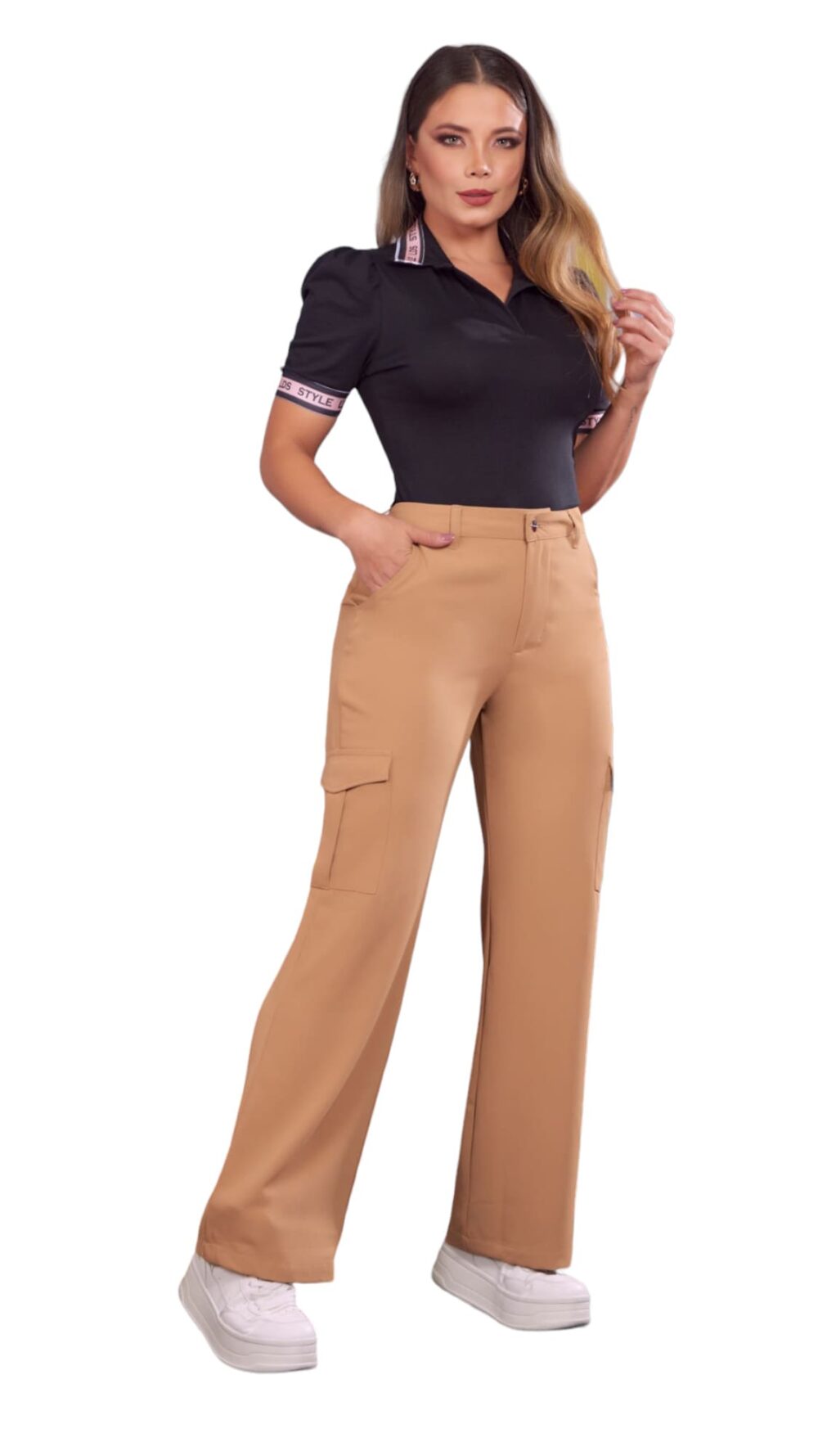 100759 PANTALON CARGO REF 4728A EN TELA SATINADA (2)