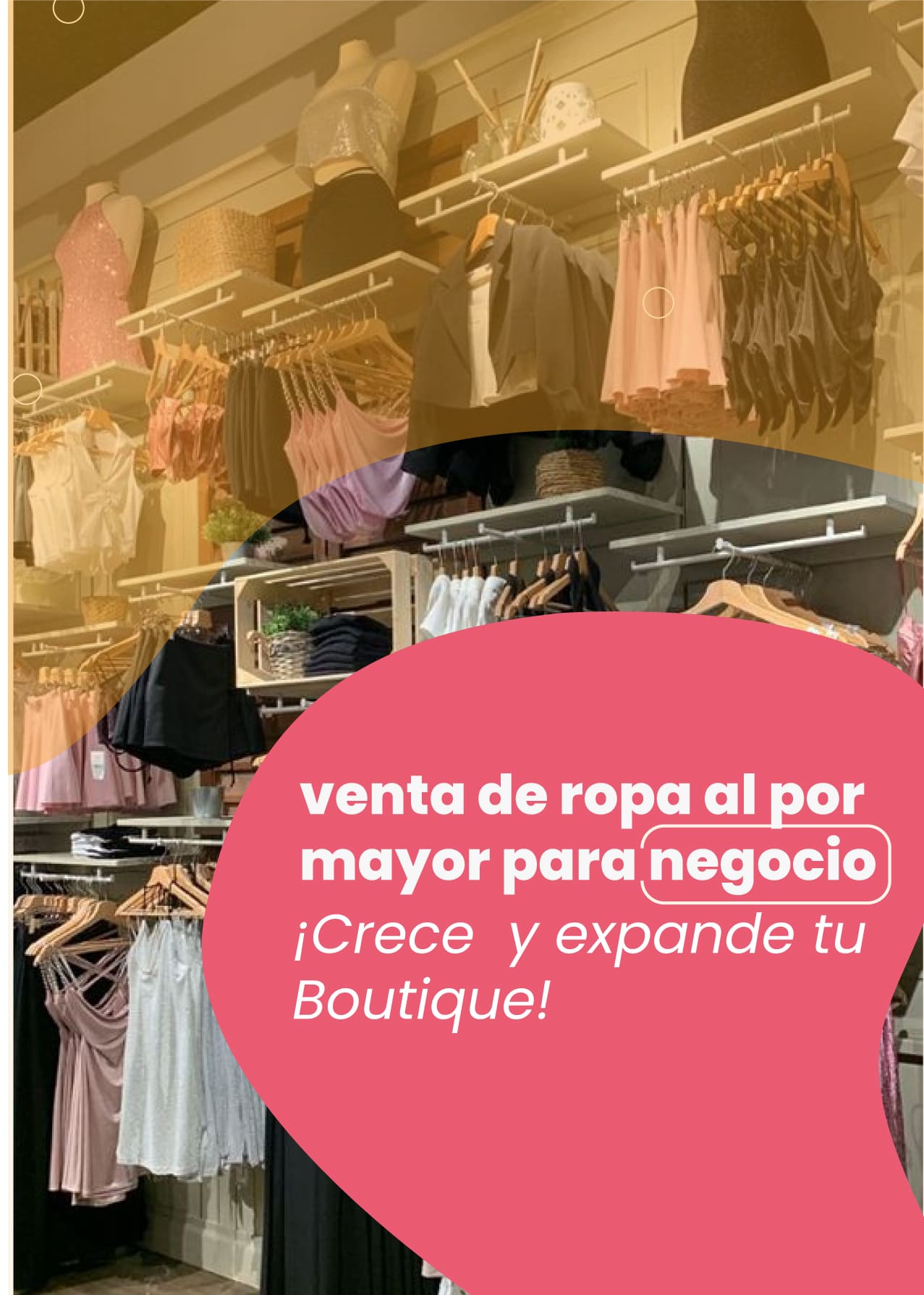 Ropa de boutique al fashion por mayor